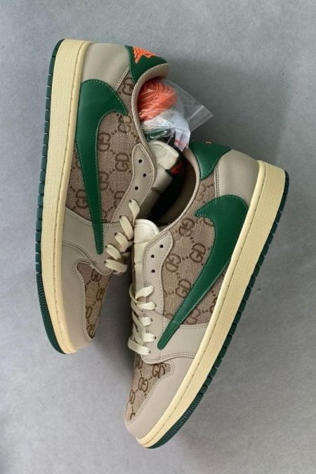 custom travis scott x air jordan 1 low